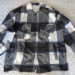 Sweater jacket navy blue !